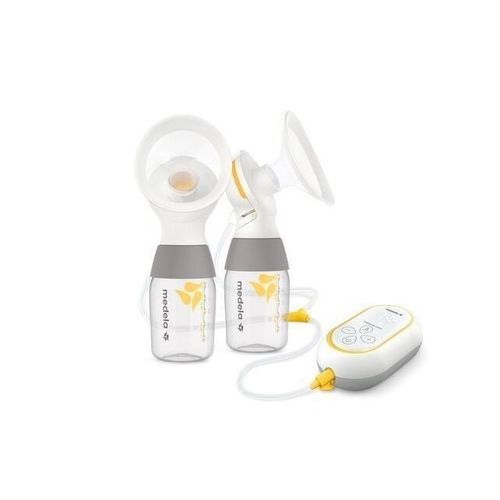 Elektrische Milchpumpe - Freestyle™ Mini - MEDELA - Akku / mit Stillzubehör / Doppel