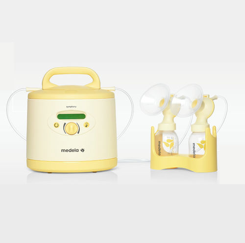 Elektrische Milchpumpe - Symphony® - MEDELA - mit Stillzubehör / Doppel / kompakt