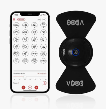 Elektrostimulationspad - VPOD - Massage Therapy Concepts - rückengetragen / TENS / EMS