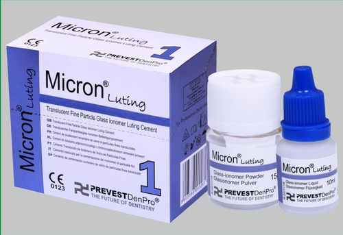 Dentalkleber für Dentalinlays - Micron Luting - PREVEST DENPRO LIMITED - für Dentalonlays / für kieferorthopädische Klammern / für Dentalkronen