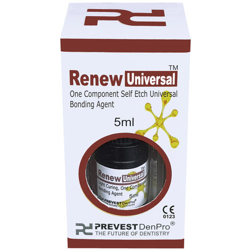 Dentalkleber zur Dentalrestaurierung - Renew Universal - PREVEST DENPRO LIMITED - photopolymerisierbar / chemische Verklebung / flüssig