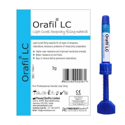 Zahnmedizinisches Material / Harz - Orafil-LC - PREVEST DENPRO LIMITED - zur Dentalrestaurierung / für Wurzelfüllung / für Wurzelkanalfüllung