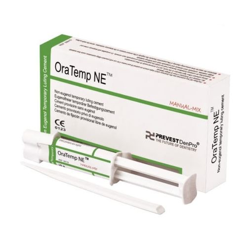 Dentalkleber für Zahnbrücken - OraTemp NE™ - PREVEST DENPRO LIMITED - für Dentalkronen / für Dentalinlays / für Dentalonlays