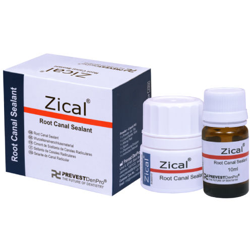 Zahnmedizinisches Material / zur Dentalrestaurierung - Zical™ - PREVEST DENPRO LIMITED - für Wurzelkanalfüllung / flüssig / Pulver