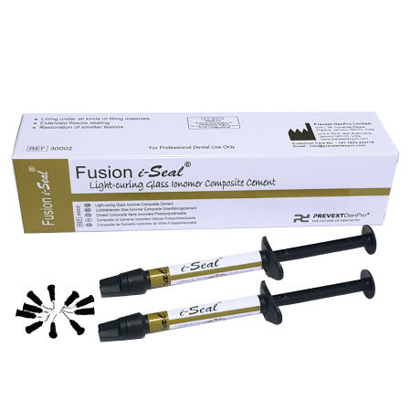 Dentalkleber zur Dentalrestaurierung - Fusion i-Seal - PREVEST DENPRO LIMITED - für Wurzelfüllung / für Wurzelkanalfüllung / ionomerisches Glas
