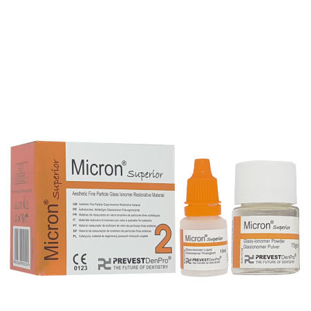 Zahnmedizinisches Material / ionomerisches Glas - Micron Superior - PREVEST DENPRO LIMITED - zur Dentalrestaurierung / orthodontisch / Pulver