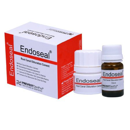Dentalkleber für Wurzelfüllung - ENDOSEAL - PREVEST DENPRO LIMITED - für Wurzelkanalfüllung / chemische Verklebung / flüssig