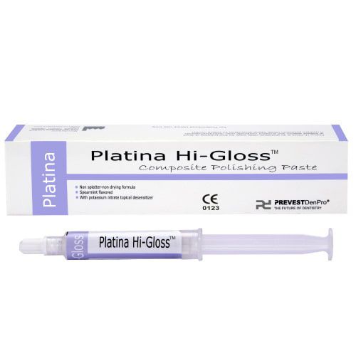 Zahnmedizinisches Material / Aluminiumoxid - PLATINA HI-GLOSS - PREVEST DENPRO LIMITED - Harz / zur Dentalrestaurierung