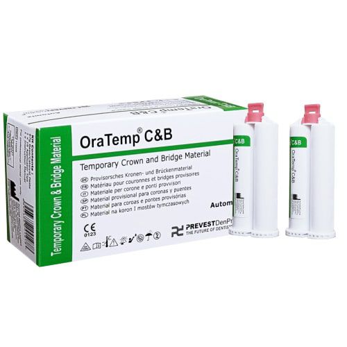 Zahnmedizinisches Material / Verbundwerkstoff - Oratemp C & B - PREVEST DENPRO LIMITED - für Dentalinlays / für Dentalonlays / für Veneere