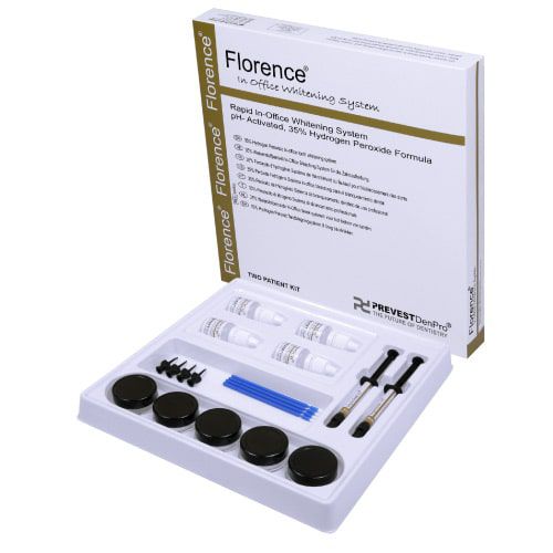 Zahnmedizinisches Material / für Zahnaufhellung - Florence In-office - PREVEST DENPRO LIMITED - Gel / Pulver / flüssig