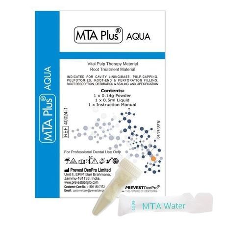 Zahnmedizinisches Material / für Wurzelkanal-Behandlungen - MTA PLUS AQUA - PREVEST DENPRO LIMITED