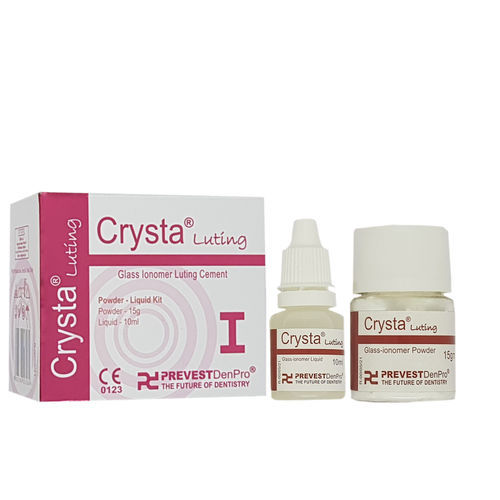 Dentalkleber für Zahnbrücken - Crysta® Luting - PREVEST DENPRO LIMITED - für Dentalkronen / für Dentalinlays / für Dentalonlays