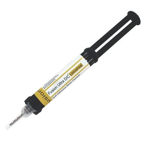 Dentalkleber für Zahnbrücken - FUSION ULTRA D/C UNIVERSAL - PREVEST DENPRO LIMITED - für Implantatabutments / für Dentalkronen / für Dentalinlays