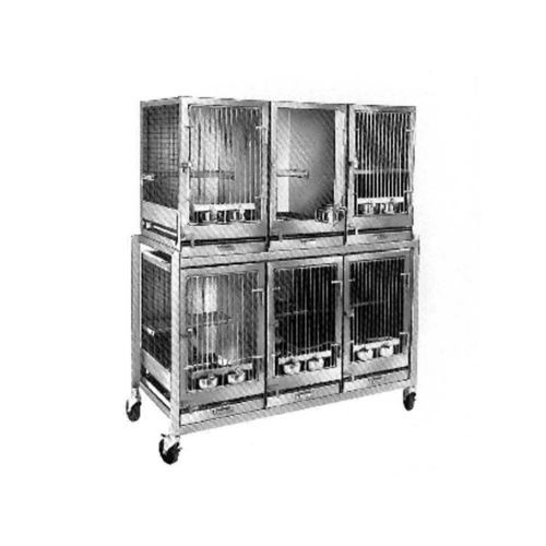 Tierkäfig für Tierversuche / für Katzen - LAB PRODUCTS - modular / zwei Brücken