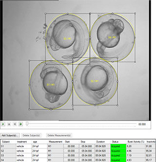 Software für Forschungszwecke - Danioscope - Noldus - für kardiovaskuläre Chirurgie / Labor / Mess