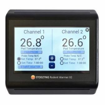 Monitoring-Patientenwärmesystem - X2 - Stoelting Europe - für die Tierforschung / für Ratten / für Mäuse
