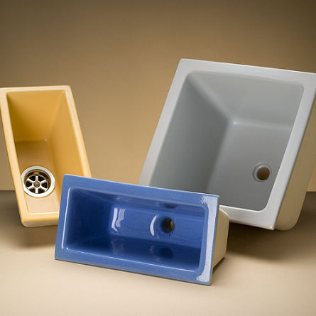 Spüle aus technischer Keramik - MONOLITE IPERGRES® MEDIUM  - MONOLITE IPERGRES - Labor / medizinisch / für Hygienebereich