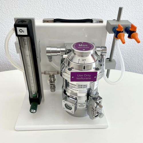 Anästhesiearbeitsplatz für Veterinärmedizin / für Tierforschung - CV 30-301-A - Rothacher Medical - Tischgerät