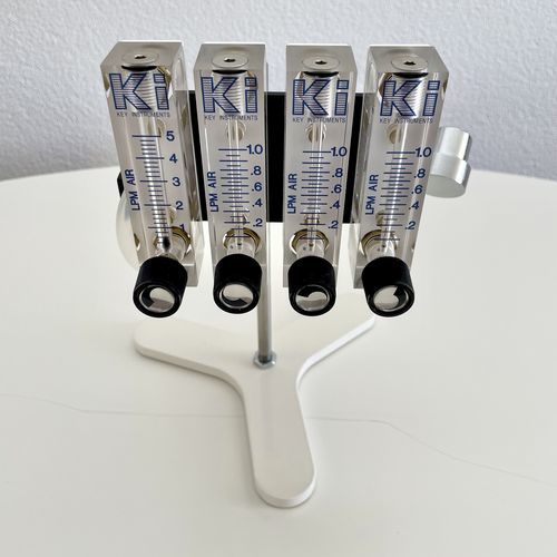 Anästhesiegase-Durchflussmesser - PS-30458 - Rothacher Medical - für Krankenhaus / für Veterinärmedizin / für die Tierforschung