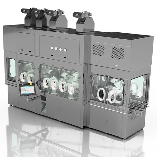 Füll- und Versiegelsystem / für die Pharmaindustrie - ASEPTiCell® - AST Automated Systems of Tacoma - für Spritzen / für Ampullen / für Patronen
