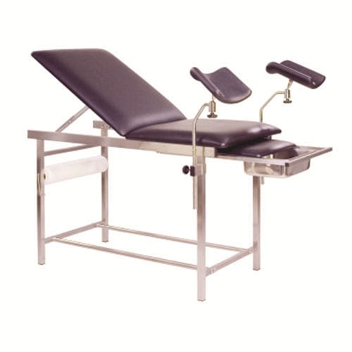 Gynäkologie-Untersuchungsliege - TH 623 - TingHui Medical Instrument - manuell / mit verstellbarer Rückenlehne / mit fester Höhe