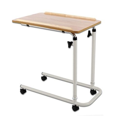 Betttisch / manuelle Bedienung - TingHui Medical Instrument - auf Rollen / höhenverstellbar / neigbar