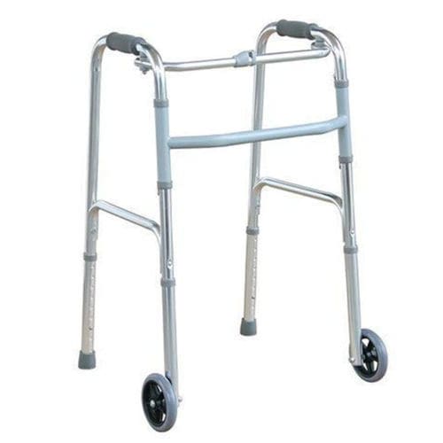Gehgestell mit 2 Rädern - SK 508 - TingHui Medical Instrument - höhenverstellbar / zusammenklappbar