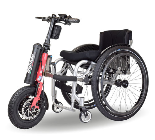 Elektrischer Rollstuhlantrieb - FOLDABLE - Triride Italia - Front