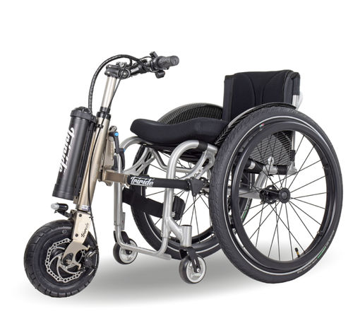 Elektrischer Rollstuhlantrieb - LIGHT 10″ - Triride Italia - Front