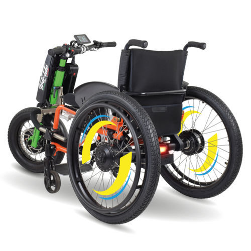 Hybrider Rollstuhlantrieb - MTW - Triride Italia - Front