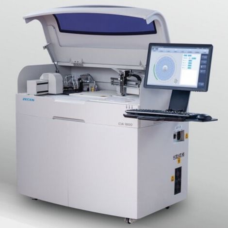 Vollautomatischer Immunoassay-Analysator - CIA1800 - Jiangsu Zecen Biotech Co., Ltd - für klinische Diagnose / Chemilumineszenz / bodenstehend