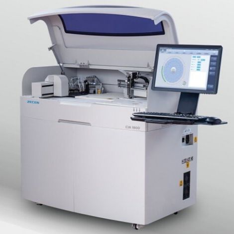 Vollautomatischer Immunoassay-Analysator - CIA1800 PLUS - Jiangsu Zecen Biotech Co., Ltd - für klinische Diagnose / Chemilumineszenz / bodenstehend