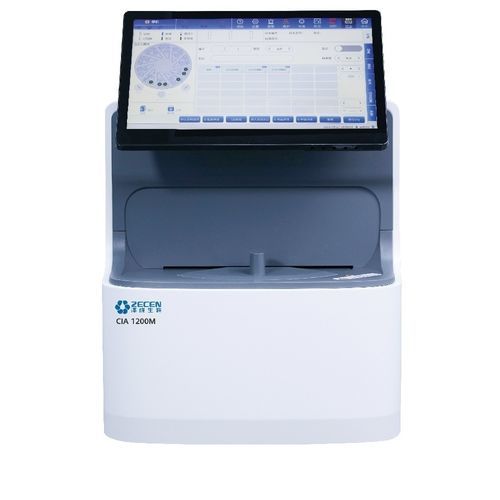 Vollautomatischer Immunoassay-Analysator - 1200M - Jiangsu Zecen Biotech Co., Ltd - für klinische Diagnose / Chemilumineszenz / für enzymatische Immunanalyse