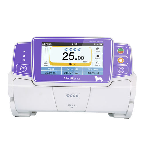 Infusionspumpe / 1 Kanal - UniFusion VP50  - MedRena Biotech - für Veterinärmedizin / Multifunktion / für Tiere