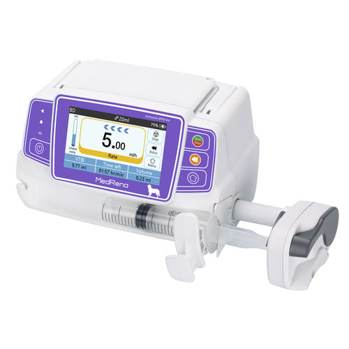 Spritzenpumpe für Veterinärmedizin - UniFusion SP50  - MedRena Biotech - 1 Kanal / modular / programmierbar