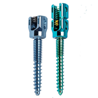 Pedikelschraube für Lumbal-Thorakal-Wirbel - 0304-4520 - SurgTech - polyaxial / Metall