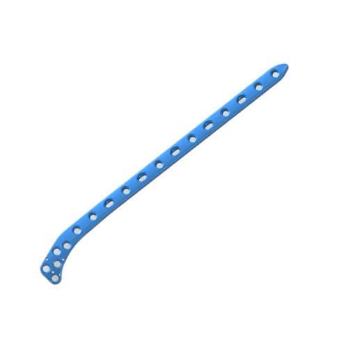 Kompressionsplatte für Tibia - 1506-0935 - SurgTech - proximal / mit Verriegelung / Titan