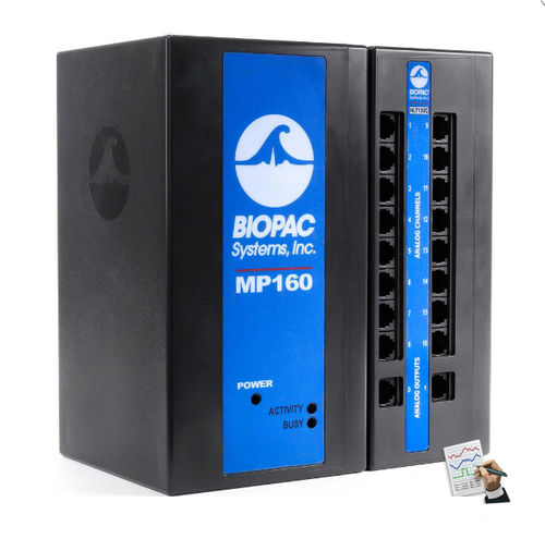 Biosignalerfassungssystem für Forschungszwecke - MP160WSW-NDT - Biopac Systems - Transfer / USB