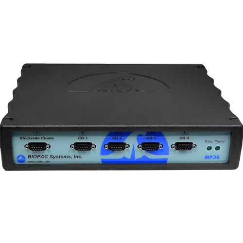 Medizinisches Biosignalerfassungssystem - MP36RWSW-ENT - Biopac Systems - Transfer / 4 Kanäle / Datenanalyse
