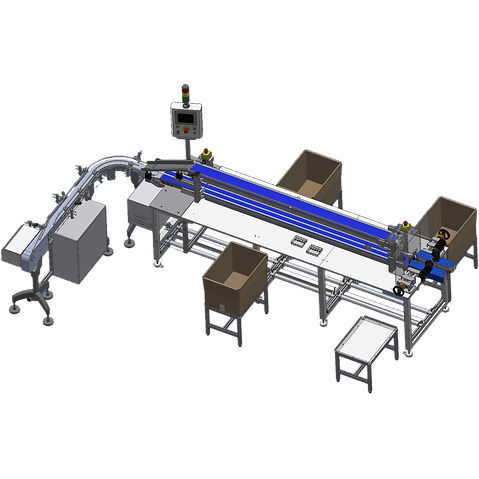 Manuelles Verpackungssystem - OWT - b+b Automations- und Steuerungstechnik GmbH - bodenstehend / modular / für Förderbänder