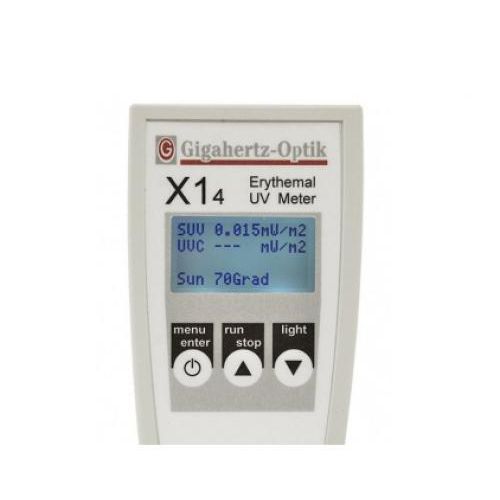Lichtmessgerät für UV-Phototherapielampen - X1-4 - Gigahertz-Optik