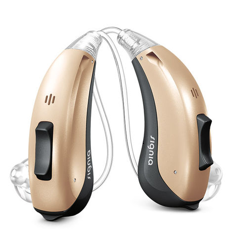 Hörgerät / Ohrkontur, mit Ansatz - Motion™ 13 Nx  - Signia - mit Fernbedienung