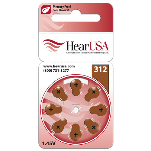 Batterie für Hörgerät - HSA31280 - HearUSA