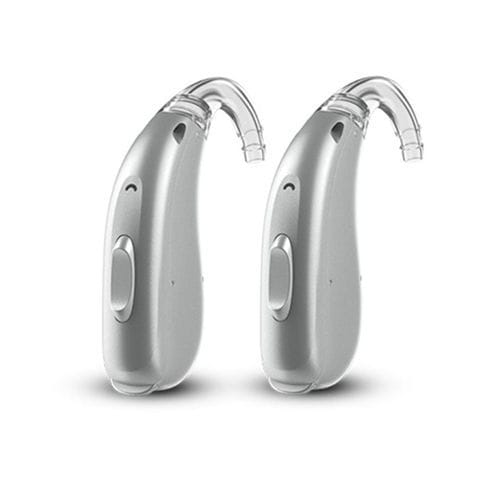 BTE-Hörgerät - B M 7 - Audio-Service - mit Telefonspule / beigefarben / braun