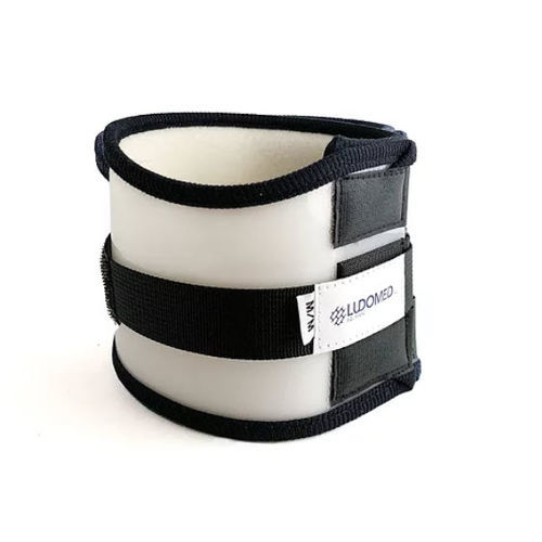 Tierhalskrause für Hunde - DO#-0V01 - Ludomed - mit Klettverschluss / Polyethylen / waschbar