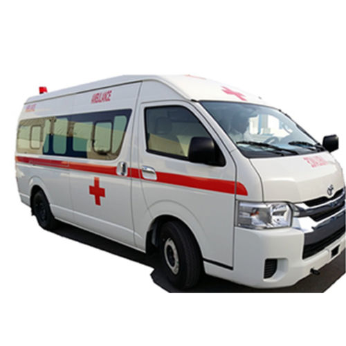 4-Tragen-Ambulanz - Hiace High Roof - Abronn - mit Rampe / mit Sauerstofftherapie / elektrisch