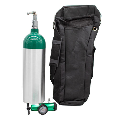 Sauerstoff-Medizingasflasche - STH1013 - Abronn - grau