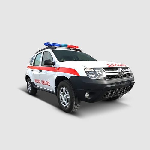 Allrad-Ambulanz - Renault Duster - Abronn - 4-Tragen / mit Sauerstofftherapie / mechanisch