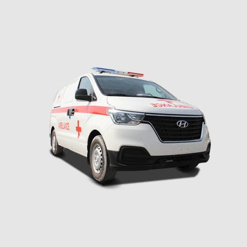 Allrad-Ambulanz - Hyundai H1 - Abronn - 4-Tragen / mit Sauerstofftherapie / Diesel