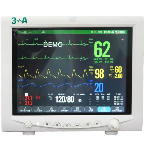 Kompakter Multiparameter-Monitor - STH123 - Abronn - Nacht / EKG / SpO2